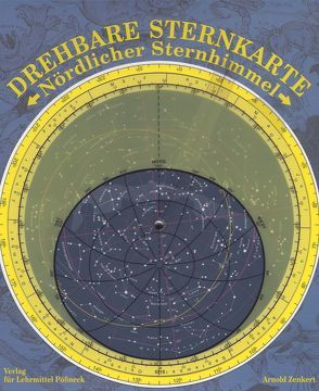 Drehbare Sternkarte mit Planetenzeiger von Zenkert,  Arnold