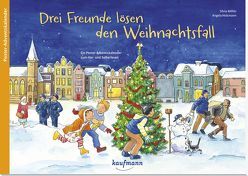 Drei Freunde lösen den Weihnachtsfall. Ein Poster-Adventskalender zum Vor- und Selberlesen von Holzmann,  Angela, Möller,  Silvia