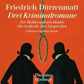 Drei Kriminalromane von Dürrenmatt,  Friedrich, Korte,  Hans