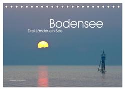 Drei Länder ein See – Bodensee (Tischkalender 2024 DIN A5 quer), CALVENDO Monatskalender von Di Domenico,  Giuseppe