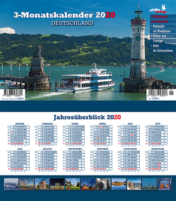 Drei-Monatskalender Deutschland 2020 von Neubert,  Jörg