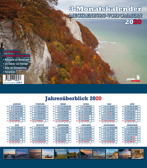 Drei-Monatskalender Mecklenburg-Vorpommern 2020 von Neubert,  Jörg