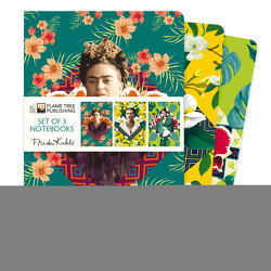 Dreier Set DIN-A5-Format-Notizbücher: Frida Kahlo