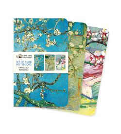 Dreier Set Mini-Notizbücher: Vincent van Gogh, Blüten