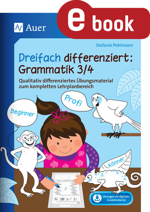 Dreifach differenziert Grammatik 3 4 von Pohlmann,  Stefanie
