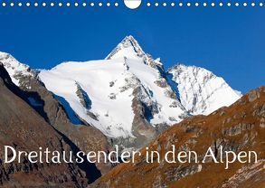 Dreitausender in den Alpen (Wandkalender 2019 DIN A4 quer) von Kramer,  Christa