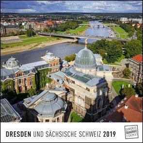 Dresden 2019 – Wandkalender – Quadratformat 24 x 24 cm von DUMONT Kalenderverlag, Fotografen,  verschiedenen
