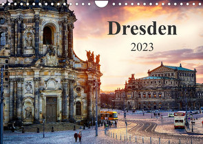 Dresden 2023 / Geburtstagskalender (Wandkalender 2023 DIN A4 quer) von Meutzner,  Dirk