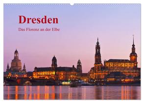 Dresden, das Florenz an der Elbe / CH-Version (Wandkalender 2024 DIN A2 quer), CALVENDO Monatskalender von Kirsch,  Gunter