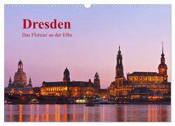 Dresden, das Florenz an der Elbe (Wandkalender 2024 DIN A3 quer), CALVENDO Monatskalender von Kirsch,  Gunter