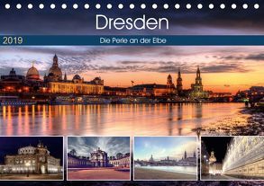 Dresden Die Perle an der Elbe (Tischkalender 2019 DIN A5 quer) von Gierok,  Steffen