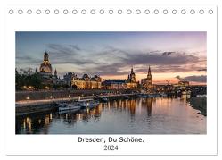 Dresden, Du Schöne. (Tischkalender 2024 DIN A5 quer), CALVENDO Monatskalender von Klette,  Mike