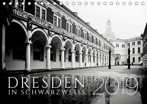 Dresden in Schwarzweiss (Tischkalender 2019 DIN A5 quer) von Fuhg,  Dorit