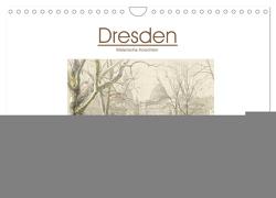 Dresden – Malerische Ansichten (Wandkalender 2024 DIN A4 quer), CALVENDO Monatskalender von Netkal,  Atelier