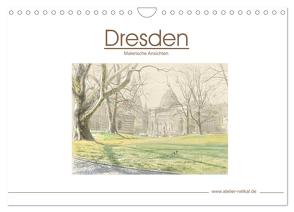 Dresden – Malerische Ansichten (Wandkalender 2024 DIN A4 quer), CALVENDO Monatskalender von Netkal,  Atelier