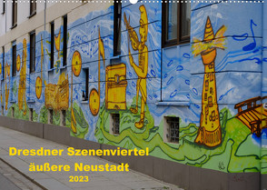 Dresdner Szenenviertel äußere Neustadt (Wandkalender 2023 DIN A2 quer) von Nordstern