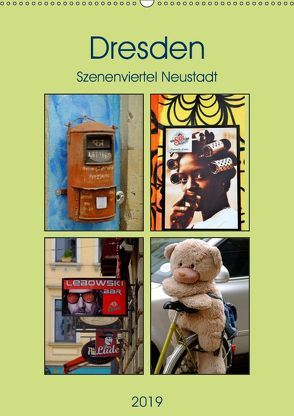 Dresdner Szenenviertel Neustadt (Wandkalender 2019 DIN A2 hoch) von Nordstern