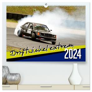 Driftwinkel Extrem (hochwertiger Premium Wandkalender 2024 DIN A2 quer), Kunstdruck in Hochglanz von Freiberg,  Patrick
