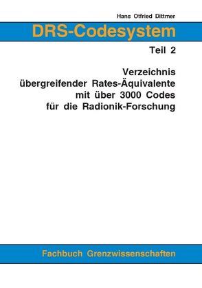 DRS-Codesystem Teil 2 von Dittmer,  Hans Otfried