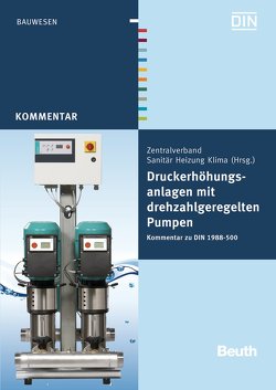 Druckerhöhungsanlagen mit drehzahlgeregelten Pumpen von Heinrichs,  Franz-Josef, Klement,  Jürgen, Rickmann,  Bernd