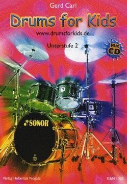 Drums For Kids, Band 2 von Carl,  Gerd