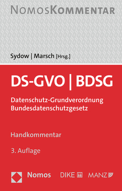 DS-GVO – BDSG von Marsch,  Nikolaus, Sydow,  Gernot