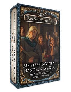 DSA5-Spielkartenset Meisterpersonen – Handel & Wandel von Diehm,  Manuel, Hoch,  Nikolai, Neitzel,  Philipp, Rambaran,  Tia