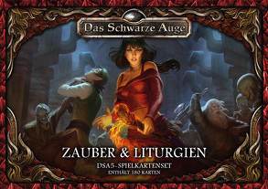 DSA5 Spielkartenset GRW – Zauber & Liturgien von Spohr,  Alex, Talkenberg,  Fabian, Ullrich,  Jens