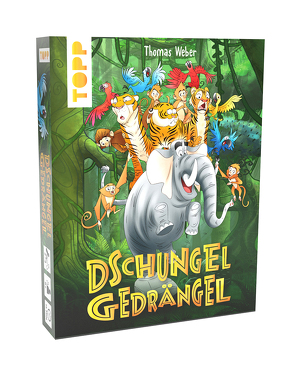 Dschungelgedrängel – Das Kartenspiel für tierischen Tumult von Weber,  Thomas