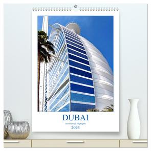 Dubai – faszinierende Highlights (hochwertiger Premium Wandkalender 2024 DIN A2 hoch), Kunstdruck in Hochglanz von Schwarze,  Nina