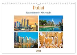 Dubai – Faszinierende Metropole (Wandkalender 2024 DIN A4 quer), CALVENDO Monatskalender von Schwarze,  Nina