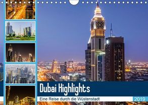 Dubai Highlights (Wandkalender 2019 DIN A4 quer) von Nawrocki,  Markus