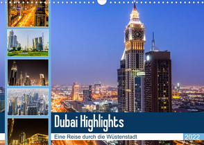 Dubai Highlights (Wandkalender 2022 DIN A3 quer) von Nawrocki,  Markus