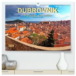 Dubrovnik – Paradies auf Erden (hochwertiger Premium Wandkalender 2024 DIN A2 quer), Kunstdruck in Hochglanz von Roder,  Peter