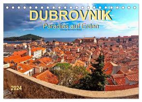 Dubrovnik – Paradies auf Erden (Tischkalender 2024 DIN A5 quer), CALVENDO Monatskalender von Roder,  Peter