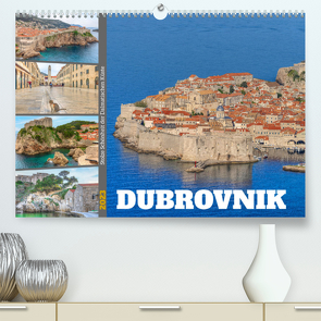 Dubrovnik – Stolze Schönheit der Dalmatischen Küste (Premium, hochwertiger DIN A2 Wandkalender 2023, Kunstdruck in Hochglanz) von Kruse,  Joana