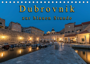 Dubrovnik zur blauen Stunde (Tischkalender 2020 DIN A5 quer) von Schneider,  Jens