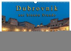 Dubrovnik zur blauen Stunde (Wandkalender 2024 DIN A3 quer), CALVENDO Monatskalender von Schneider,  Jens