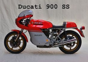 Ducati 900 SS (Posterbuch DIN A3 quer) von Laue,  Ingo