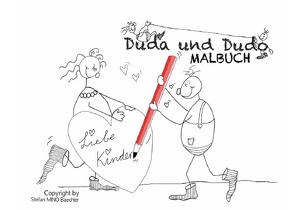 Duda und Dudo Malbuch von Bächler,  MINO Stefan