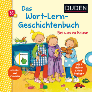 Duden 36+: Mein Wort-Lern-Geschichtenbuch: Bei uns zu Hause von Cordes,  Miriam, Grimm,  Sandra