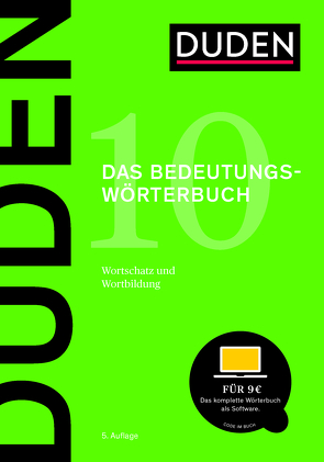 Duden – Das Bedeutungswörterbuch von Dudenredaktion