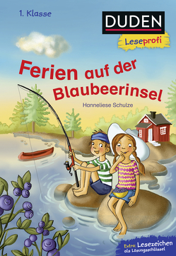 Duden Leseprofi – Ferien auf der Blaubeerinsel, 1. Klasse von Hardt,  Iris, Schulze,  Hanneliese