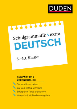 Duden Schulgrammatik extra – Deutsch von Bornemann,  Monika