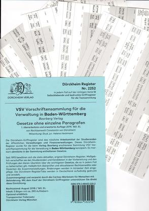 DürckheimRegister® VSV BADEN-WÜRTTEMBERG, für BOORBERG Verlag von Dürckheim,  Constantin, Heckmann,  Helena