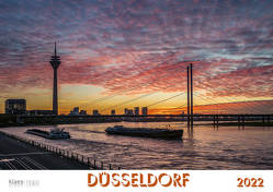 Düsseldorf 2022 Bildkalender A4 quer, spiralgebunden von Klaes,  Holger