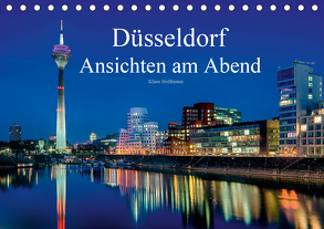 Düsseldorf – Ansichten am Abend (Tischkalender 2020 DIN A5 quer) von Hoffmann,  Klaus