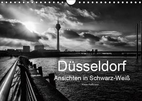 Düsseldorf Ansichten in Schwarz-Weiß (Wandkalender 2019 DIN A4 quer) von Hoffmann,  Klaus