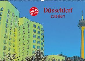 Düsseldorf coloriert (Wandkalender 2019 DIN A2 quer) von Koch,  Hermann