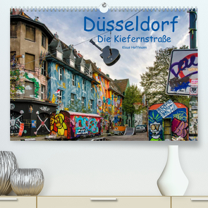 Düsseldorf – Die Kiefernstraße (Premium, hochwertiger DIN A2 Wandkalender 2023, Kunstdruck in Hochglanz) von Hoffmann,  Klaus